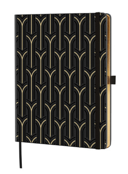 Kalendarz B5 tygodniowy z notatnikiem ARCH Gold Castelli