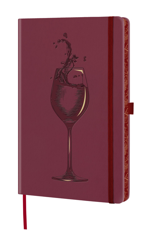 notes degustacyjny A5 KIPER burgundowy