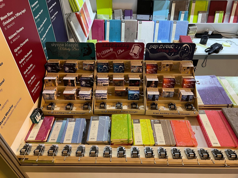 pozytywka-katarynka Entertainer S. Joplin z filmu Żądło