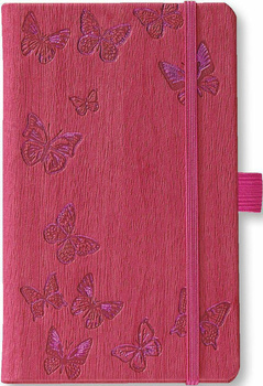notes A6/kratka Ivory BUTTERFLY