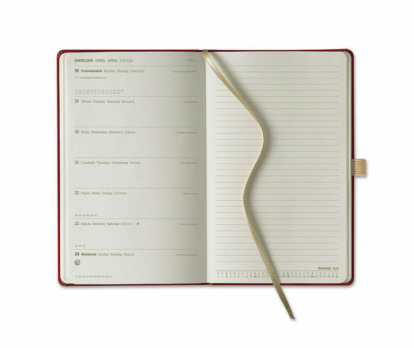 Kalendarz tygodniowy A5 Appeel granatowy