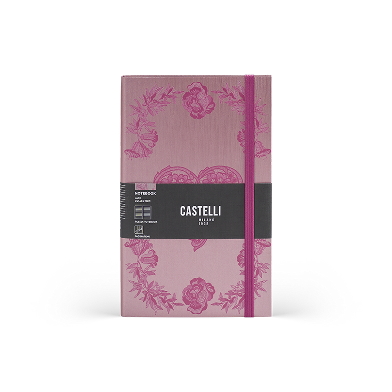 notes A5 linie Castelli Lace HEART
