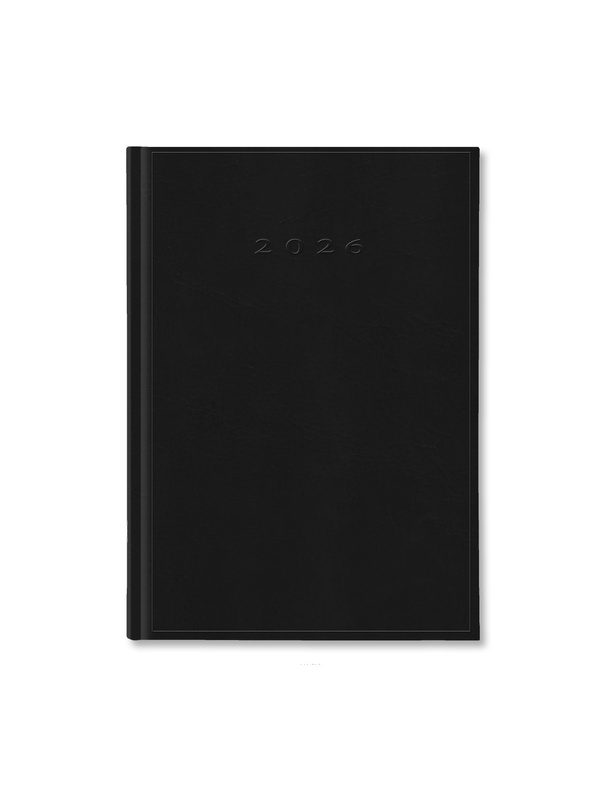 kalendarz dzienny B5 NEBRASKA czarny