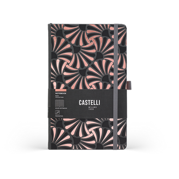 Notes Castelli Rose Lilly A5 w linie