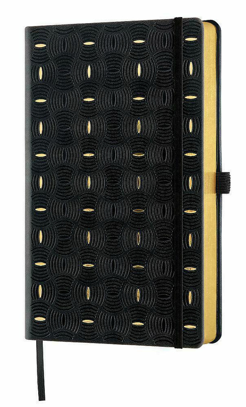 notes A5/linia RICE GRAIN Gold 