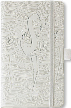 notes A6/kratka Ivory FLAMINGO