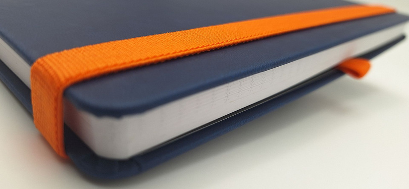 kalendarz tygodniowy B5 TUCSON Lanybook granatowy-orange