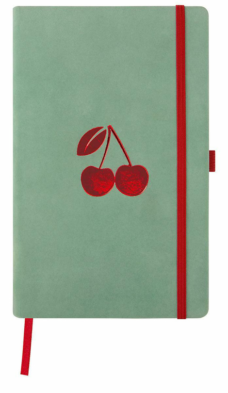 notes A5/linia Castelli VELLUTO cherry  