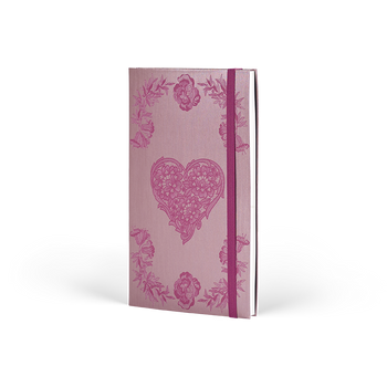 notes A5 linie Castelli Lace HEART