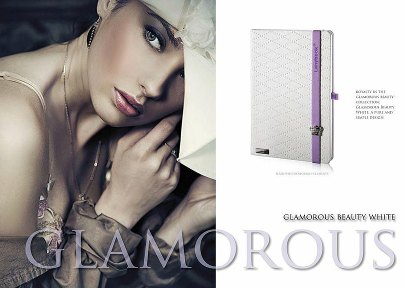 notes A5/linia Glamorous Beauty White