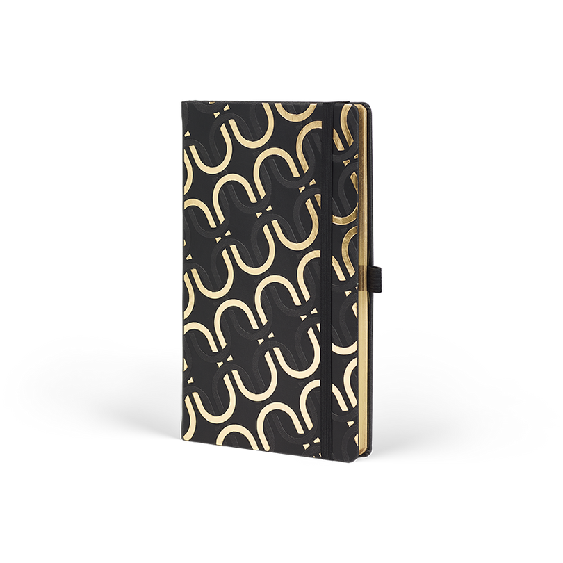 Notes A5 linie CHAIN Gold Chain