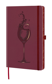 notes degustacyjny A5 KIPER burgundowy  