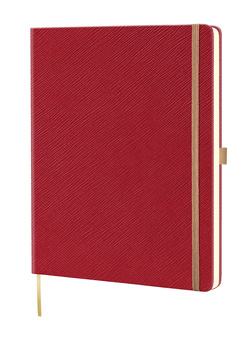 notes B5/kratka ROYAL PRO Appeel czerwony