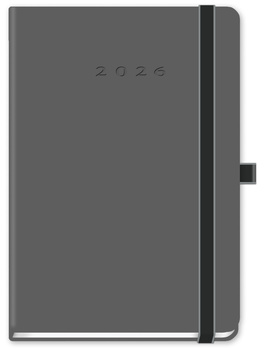 kalendarz tygodniowy B5 TUCSON Lanybook szary-black