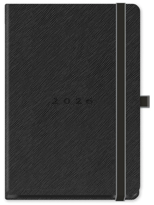 kalendarz tygodniowy B5 PECHINO Lanybook black-grey