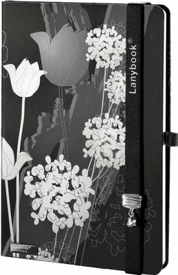 notes Lanybook Tulip Mania A6+button