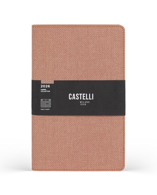 Kalendarz A5 dzienny SALMON Harris 