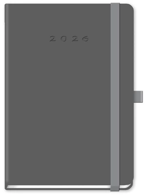 kalendarz tygodniowy B5 TUCSON szary    