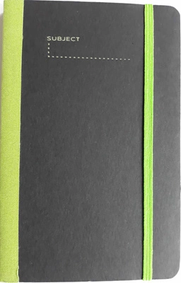 Notes A5/kratka Caracas Black & Green