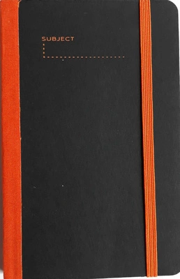 Notes A5/kratka Caracas Black & Orange