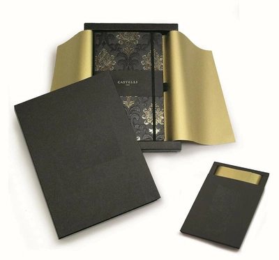 Pudełko czarne Ivory A5 