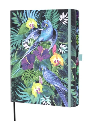 Kalendarz B5 tygodniowy z notatnikiem JUNGLE Eden Castelli